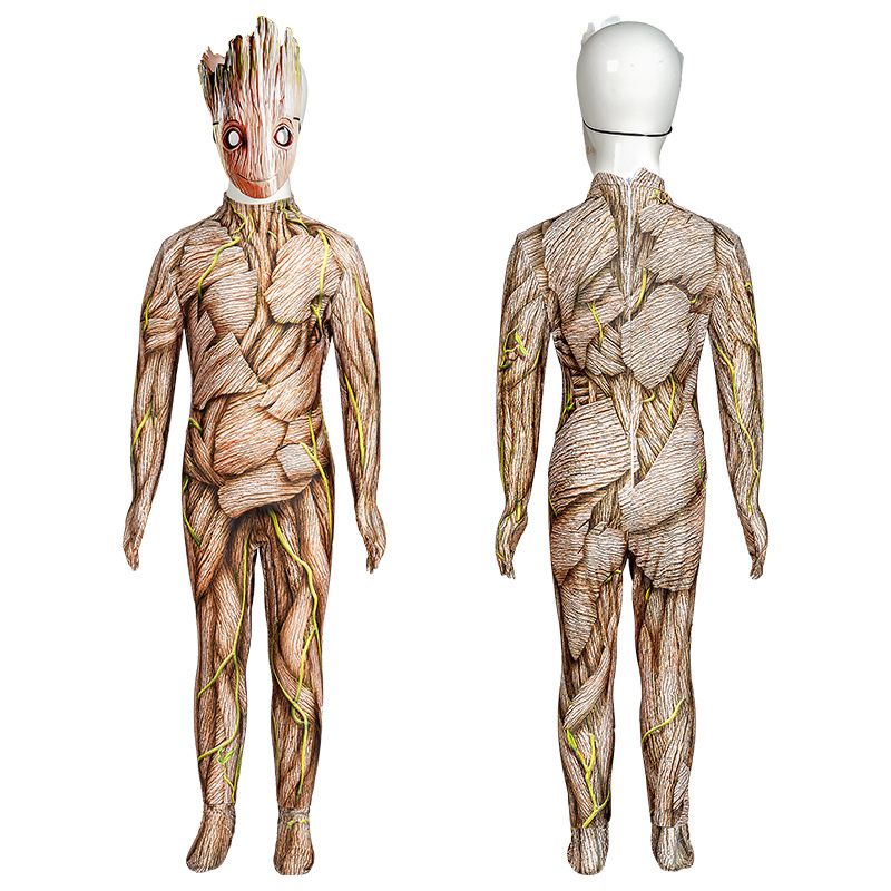 XYYEA Guardians of the Galaxy Groot Bodysuit Cosplay Costume