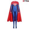 XYYEA New superwoman tights cape cosplay anime costume