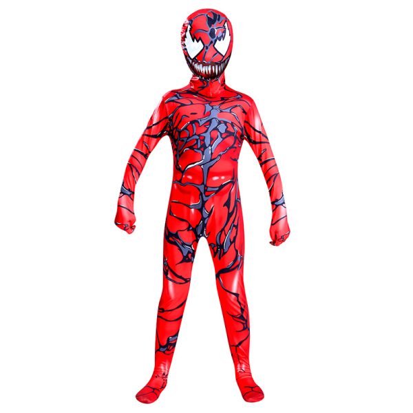 XYYEA Red Venom Bodysuit Cosplay Costume