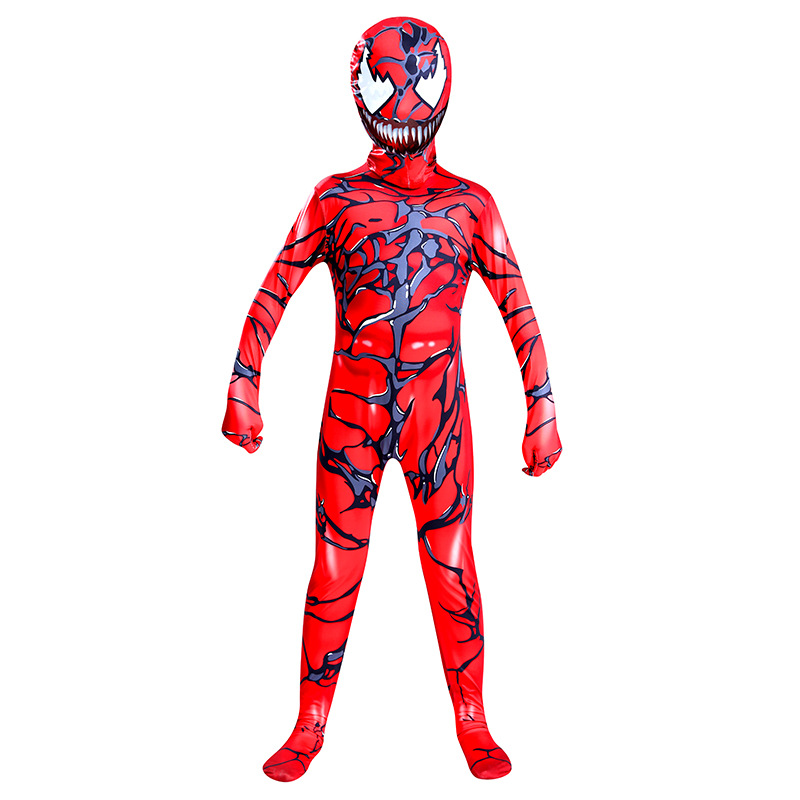XYYEA Red Venom Bodysuit Cosplay Costume