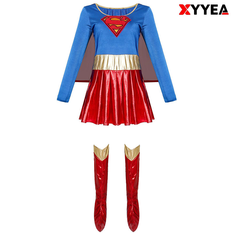 XYYEA Sexy Female Superhero Costume COS Role Playing Superhero Costume