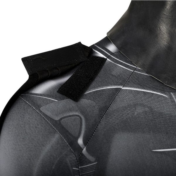 5 XYYEA Dark Knight Batman cosplay Wayne jumpsuit adult cape set
