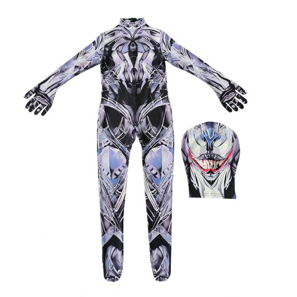 XYYEA Colorful Venom Bodysuit Cosplay Costume