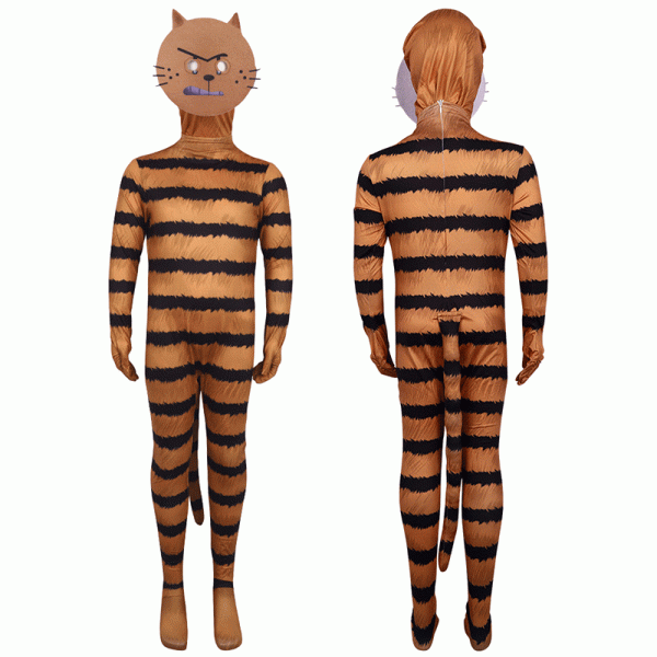 XYYEA Halloween role play Petey cat dog man cosplay costume cartoon Dog man costume