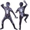XYYEA Black and White Venom Bodysuit Cosplay Costume