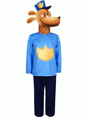 XYYEA Halloween role play Petey cat dog man cosplay costume cartoon Dog man costume