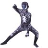 XYYEA Black and White Venom Bodysuit Cosplay Costume