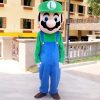 Super Mario Mascot Costume Soft Plush Adult Mario Costume Cosplay Walking Character