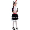 XYYEA Book Day Red White Stripe Dr Suess Kids Clothes Cat in The Hat Costume Hat Gloves Kit