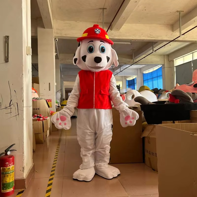 Hot Sale Plush PAW Dog Patrol Character Mascot Patrol Cosplay Costume for Birthday Party