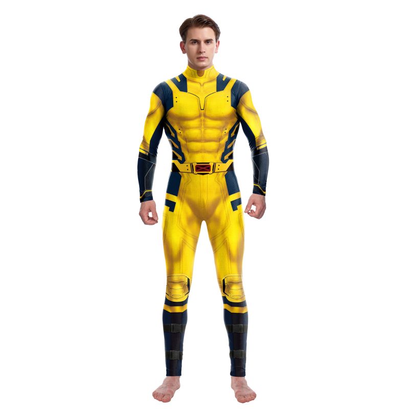 XYYEA Cosplay Costume Wolverine Halloween Wolf Same Stage Performance Hero Character