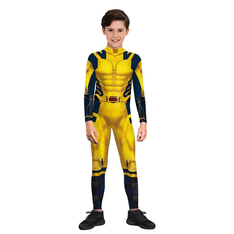 XYYEA Cosplay Costume Wolverine Halloween Wolf Same Stage Performance Hero Character