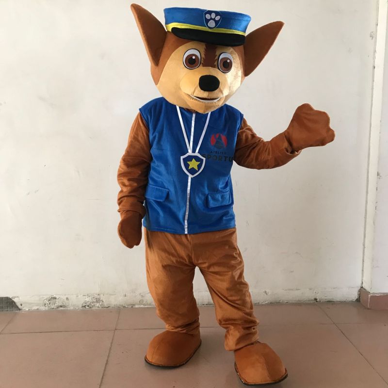Hot Sale Plush PAW Dog Patrol Character Mascot Patrol Cosplay Costume for Birthday Party