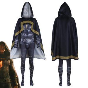 XYYEA Halloween Black Adam Cosplay Costume DC Super Villain Thunder Sands Cosplay Costume