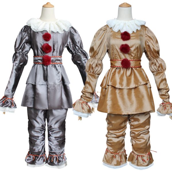 XYYEA Halloween Costume IT Cosplay Costume Pennywise Cosplay Pennywise IT Cosplay