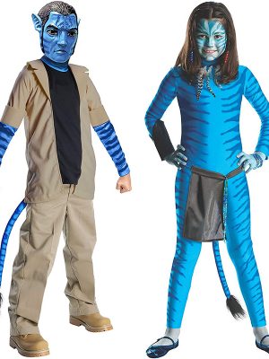 XYYEA Halloween Children's Avatar cosplay role-playing tights bodysuit cosplay costume