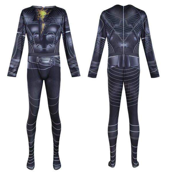 XYYEA Halloween Black Adam Cosplay Costume DC Super Villain Thunder Sands Cosplay Costume