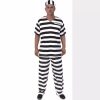 XYYEA Halloween adult prison uniform prisoner costume children's prison uniform striped prisoner costume