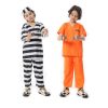 XYYEA Halloween adult prison uniform prisoner costume children's prison uniform striped prisoner costume