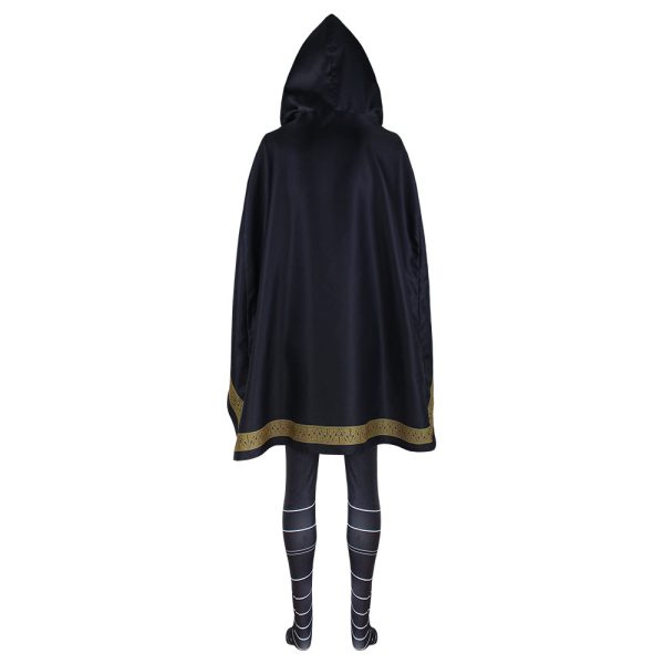 XYYEA Halloween Black Adam Cosplay Costume DC Super Villain Thunder Sands Cosplay Costume