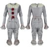 XYYEA Halloween Costume IT Cosplay Costume Pennywise Cosplay Pennywise IT Cosplay