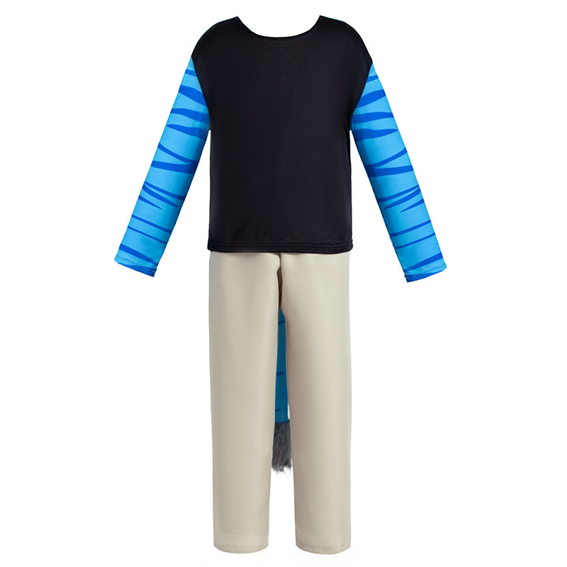 XYYEA Halloween Children's Avatar cosplay role-playing tights bodysuit cosplay costume