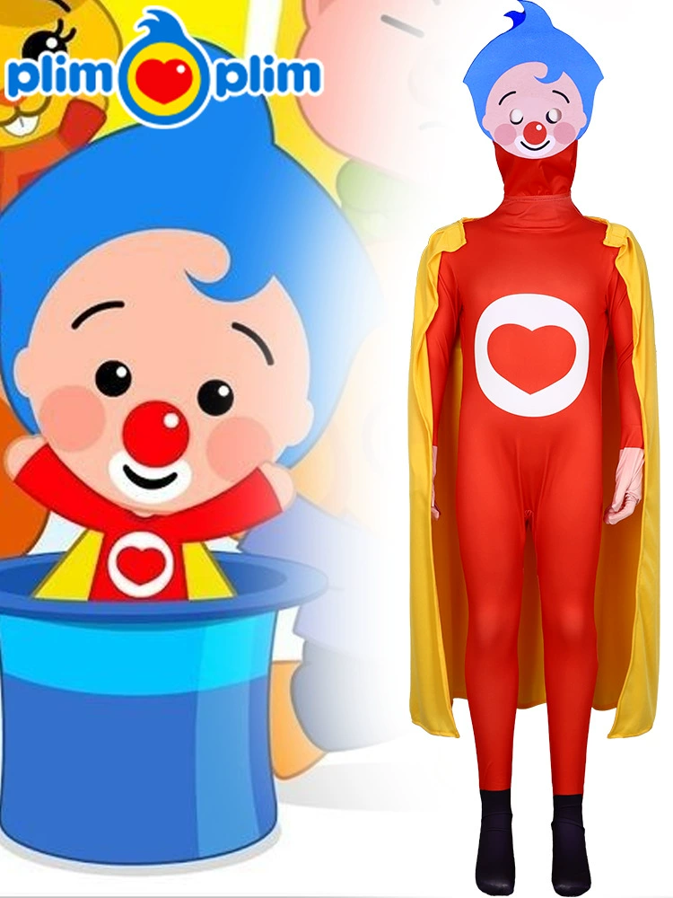 XYYEA Halloween Plim cosplay costume children's role play jumpsuit stage performance costume