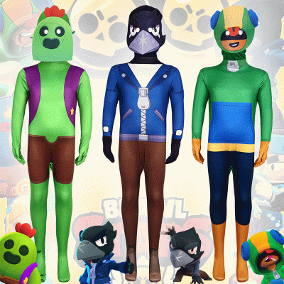 1 XYYEA New Arrival Halloween Costume Brawl Stars Game Cosplay Costume