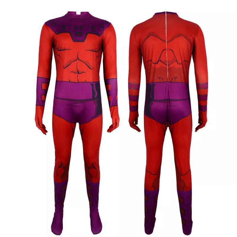 XYYEA Halloween cosplay costume1997X-Men cosplay jumpsuit Cyclops Magneto
