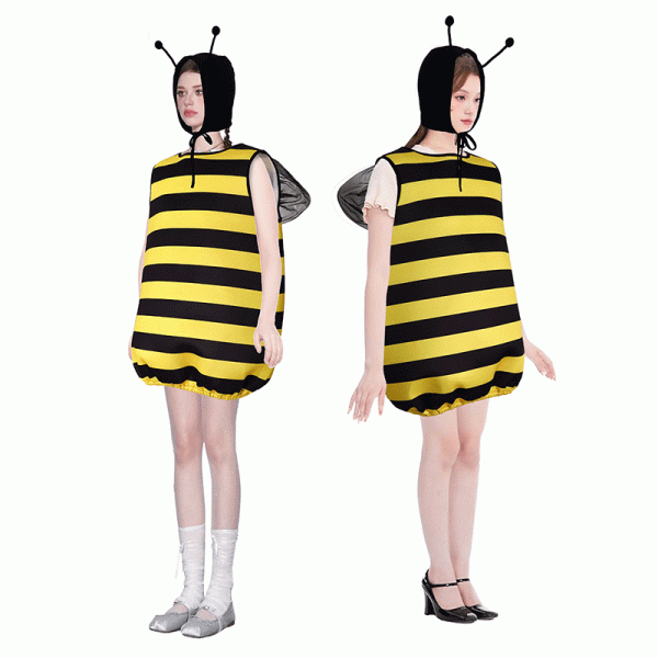 1 Funny Cosplay Stage Costume Party Bee Clothing Honey Bee Adult Cosplay Carnival Animal Costume
