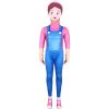 XYYEA Ms. Rachel overalls jumpsuit role play stage performance costume