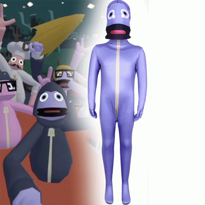 1 XYYEA Halloween Hide and Seek game peripheral role-playing performance costumes