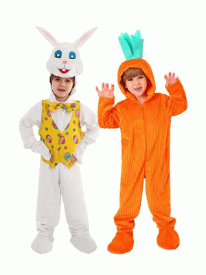 Best Costume Kid Bunny Costume Easter White Rabbit and Cartoon Children Costume Bunny Dress