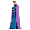 XYYEA Women Dress Women's Princess Anna Adult Elsa Costume With Cloak Gloves