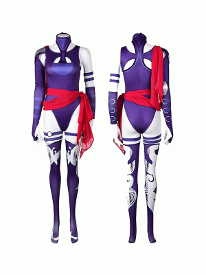 XYYEA Halloween Costume Marvel Battle Psylocke Role Play Cosplay Costume