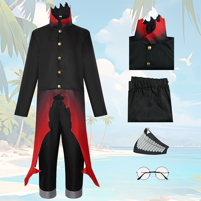 XYYEA Japan Anime Dandadan Ken Takakura Cosplay Halloween Comic Dan Da Dan Okarun Costume