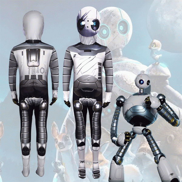 11 XYYEA New arrival The Wild Robot cosplay jumpsuit role playing costume