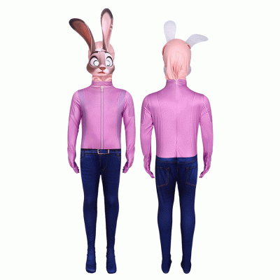 12 Zootopia Crazy Zootopia 2 Children's Fox Nick Cosplay Costume Nick Fox Clothes Judy Suit