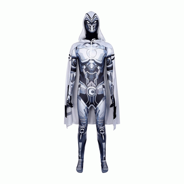XYYEA New Halloween Costumes Marvel Battle Moonlight Knight Cosplay Tight Jumpsuit
