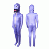 XYYEA Halloween Hide and Seek game peripheral role-playing performance costumes