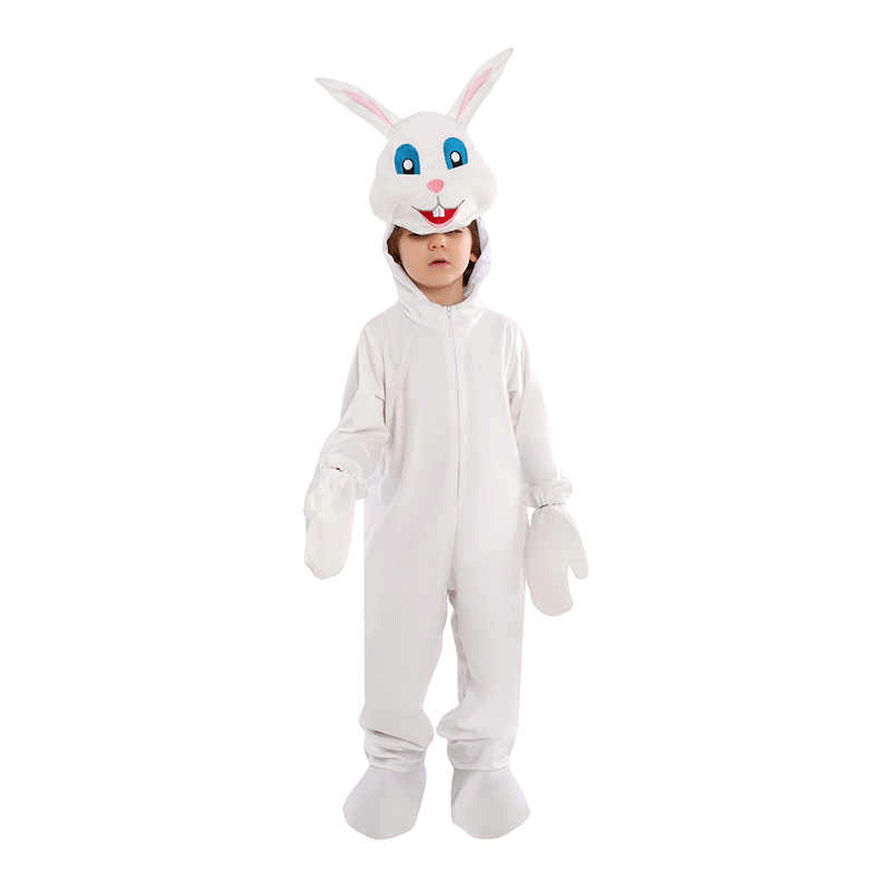 Best Costume Kid Bunny Costume Easter White Rabbit and Cartoon Children Costume Bunny Dress