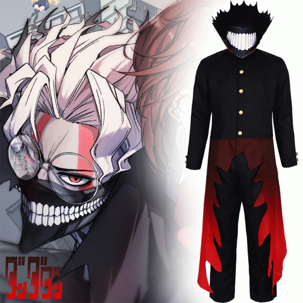 XYYEA Japan Anime Dandadan Ken Takakura Cosplay Halloween Comic Dan Da Dan Okarun Costume