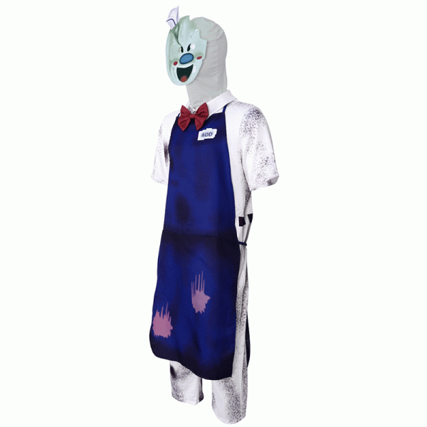 4 XYYEA Halloween role-playing costume suit horror ice cream Rod cosplay costume
