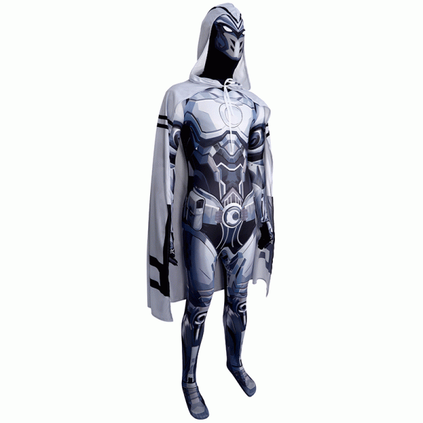 XYYEA New Halloween Costumes Marvel Battle Moonlight Knight Cosplay Tight Jumpsuit