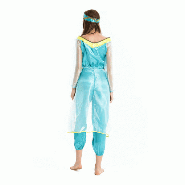 4 XYYEA Women's Jasmine Costume Princess Costume for Girls Dress up Birthday Halloween Party