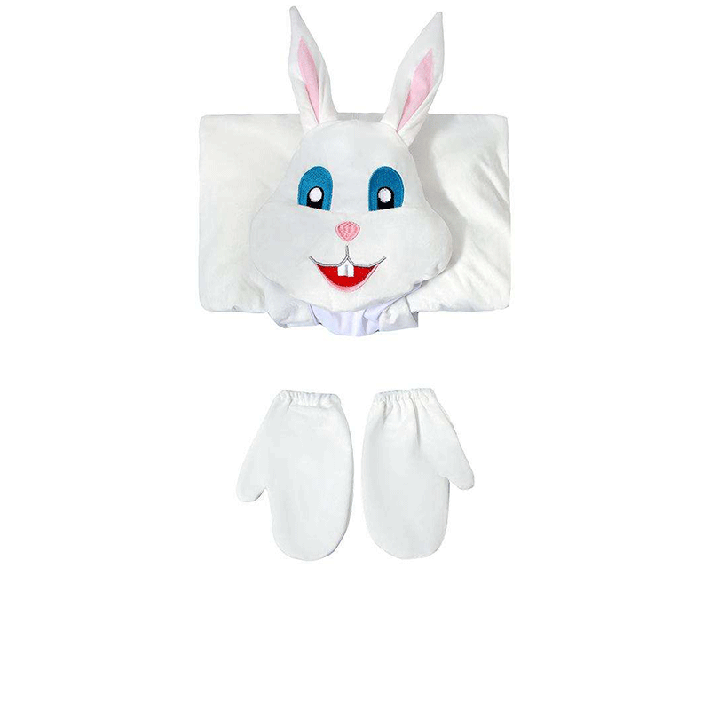 Best Costume Kid Bunny Costume Easter White Rabbit and Cartoon Children Costume Bunny Dress