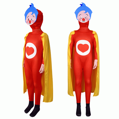 4 XYYEA Halloween Plim cosplay costume children's role play jumpsuit stage performance costume