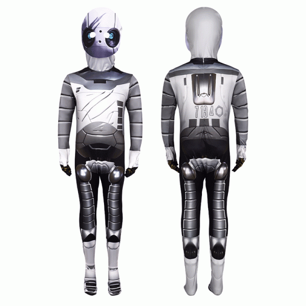 4 XYYEA New arrival The Wild Robot cosplay jumpsuit role playing costume