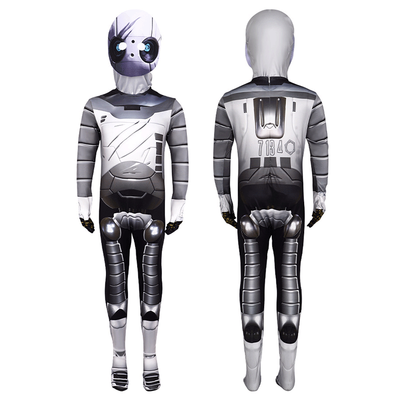XYYEA New arrival The Wild Robot cosplay jumpsuit role playing costume