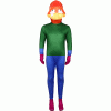 XYYEA Halloween Costume Pop Mart Rainbow Weeping Doll Cosplay Costume Jumpsuit Dodo Girl